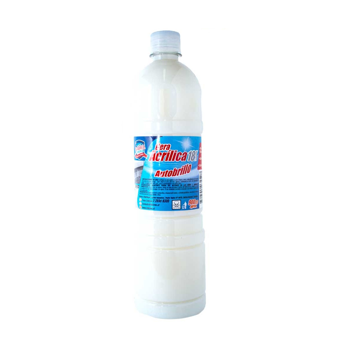Cera Autobrillo Llabres al 18% Incolora 900cc
