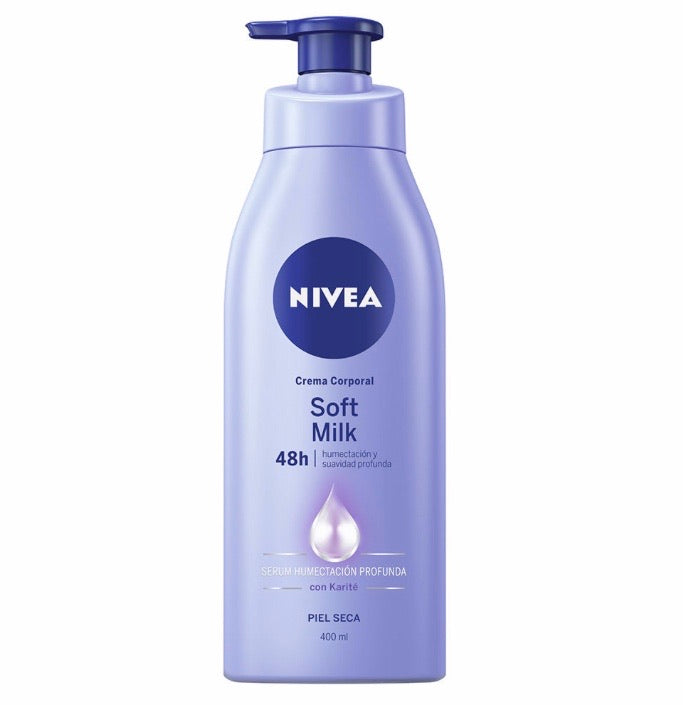 Nívea Crema corporal Soft Milk Piel Seca 400ml