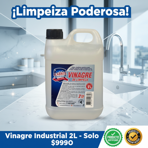 Vinagre de Limpieza 6% 2L