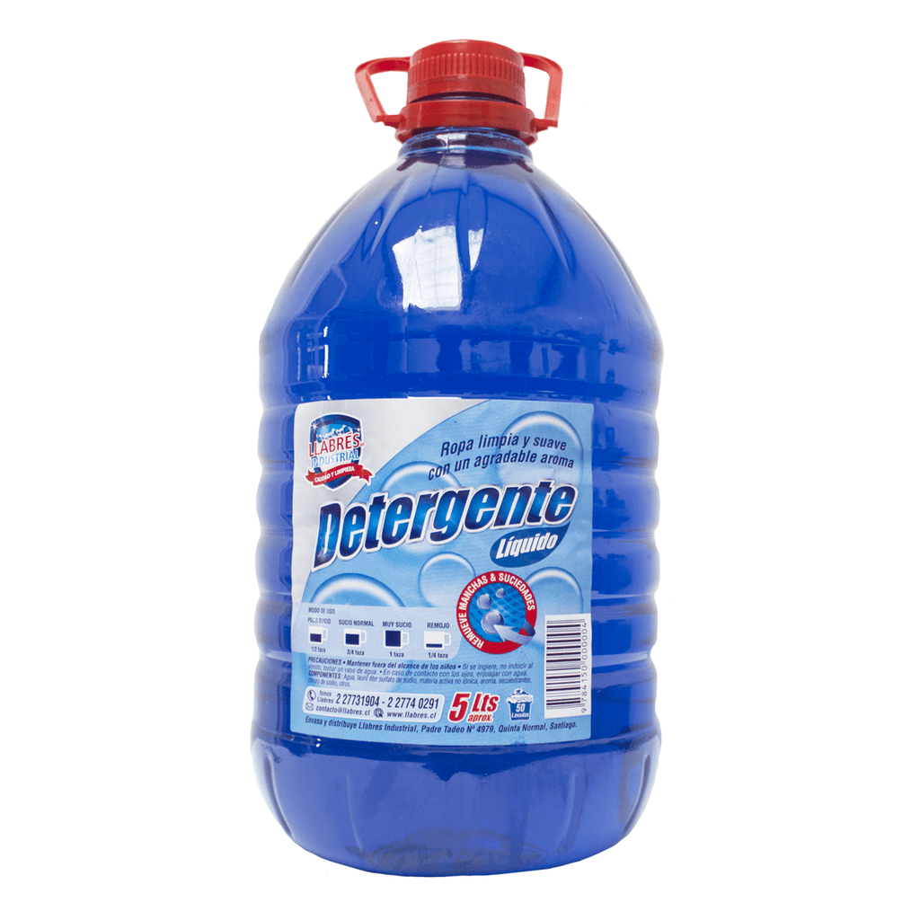 Detergente Liquido Azul Llabres 5L