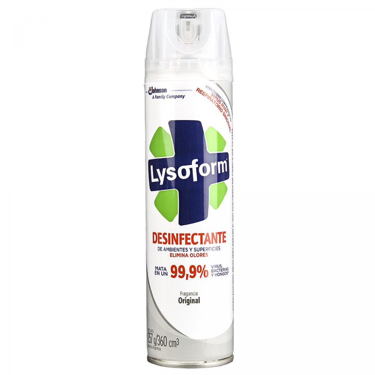 Desinfectante Lysoform spray 360ml original