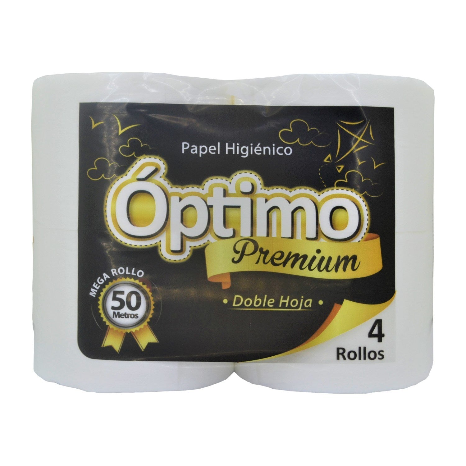 Papel Higiénico Optimo Premium 4x50m