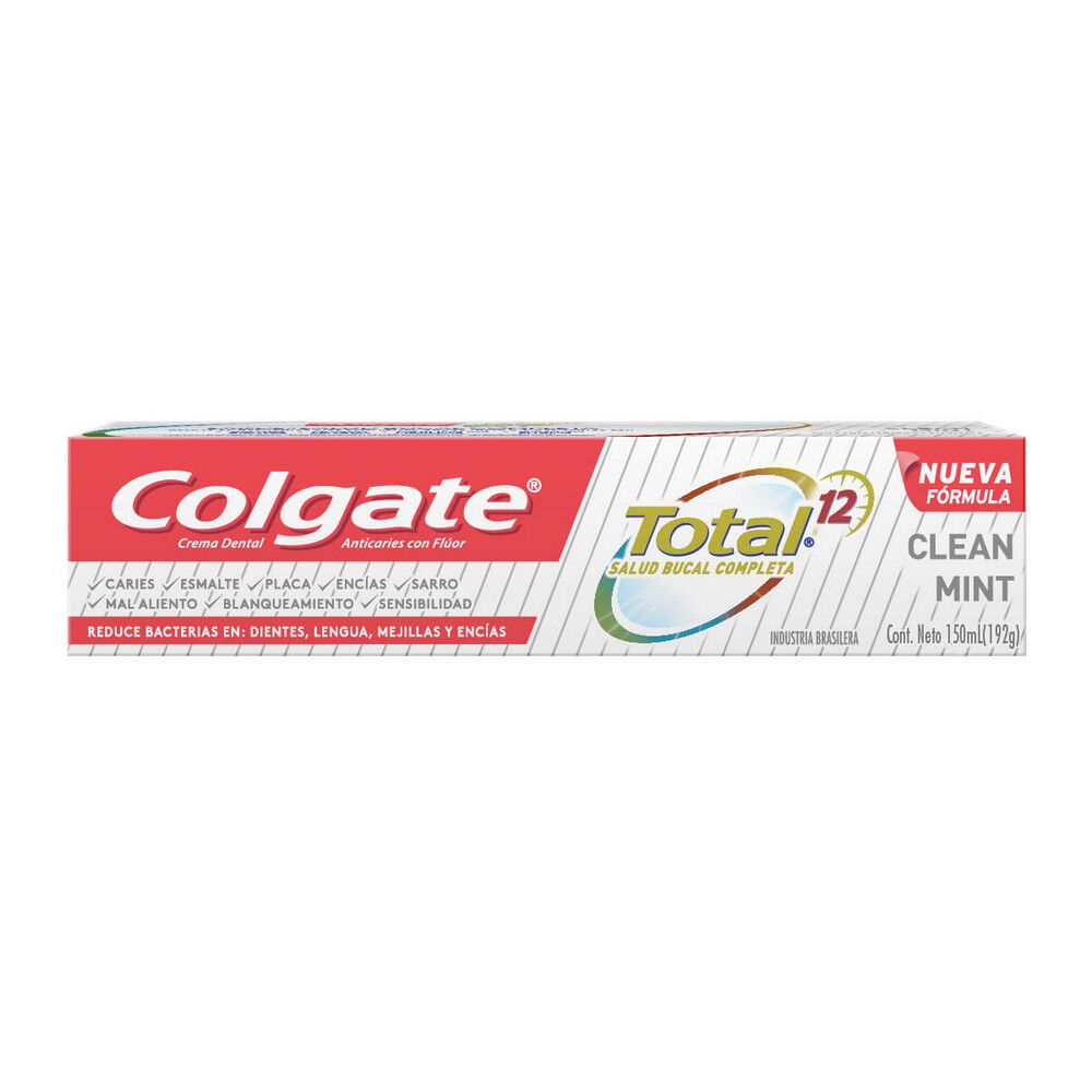 Pasta Dental Colgate Total Clean Mint 192g – Kali Hogar Chile