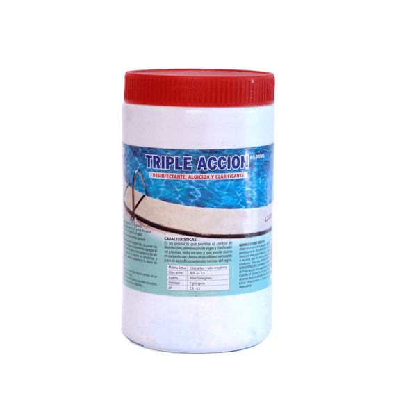 Triple Accion piscina tabletas 1kg