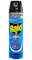 Insecticida Raid mata Moscas y Mosquitos Spray 360cc