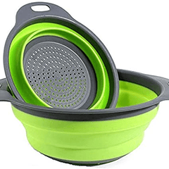 Colador plegable base silicona 23cm
