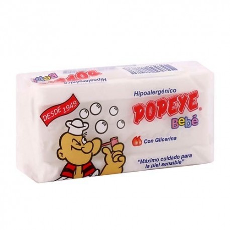 Jabon Popeye Barra Bebe 170gr