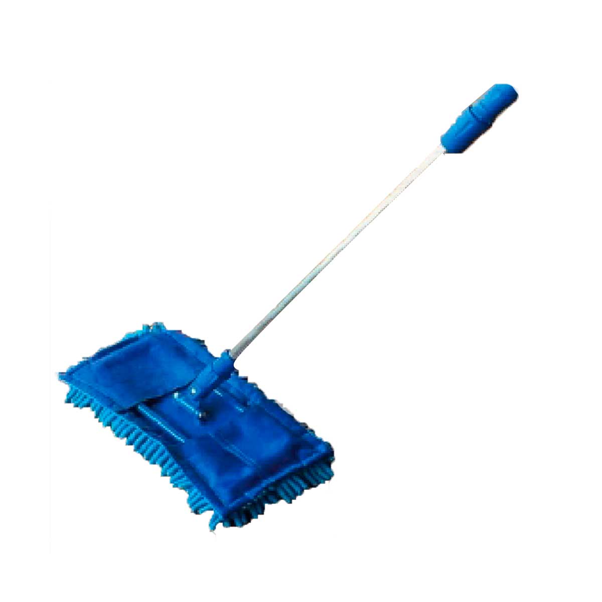 Mopa Azul Ultra Absorvente Microfibra con mango acero extensible