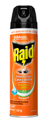 Insecticida Raid Casa y Jardin Spray 360cc
