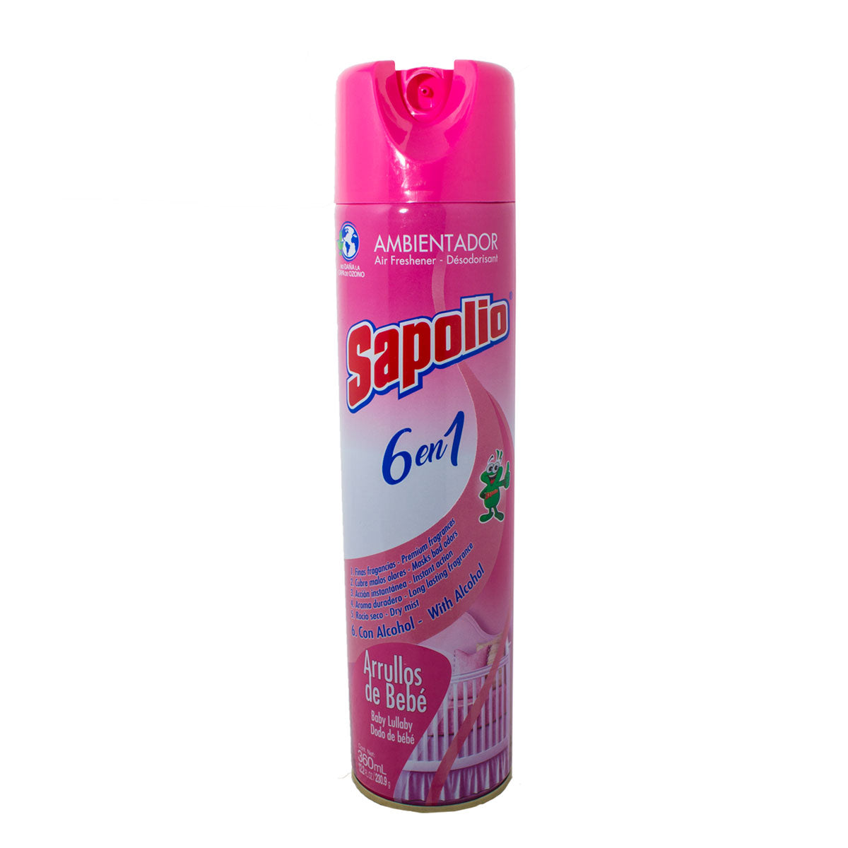 Desodorante ambiental Sappolio Bebe 360cc