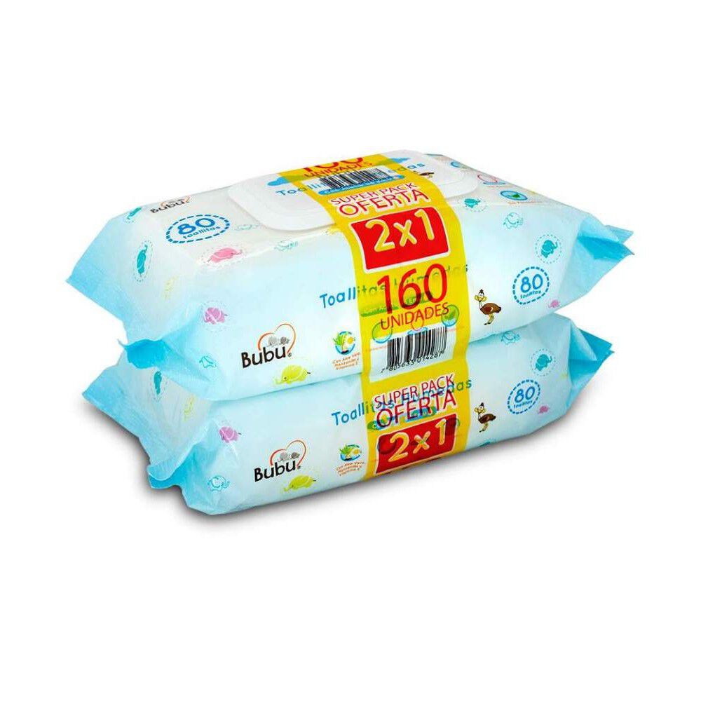 Toalla Humeda Emuwipes 160 un