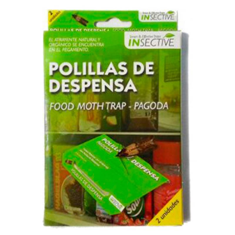 Trampa polillas de despensa (Pack 2 unidades)